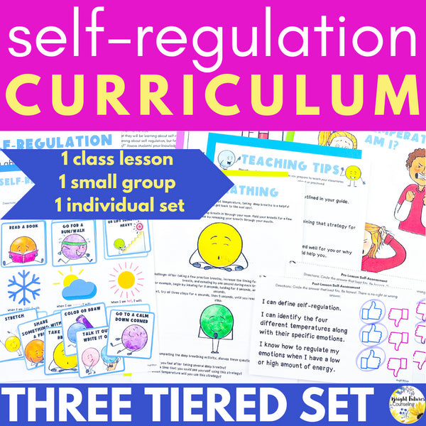 Self-Regulation Coping Strategies 3 Tier Curriculum: Research Based Counseling